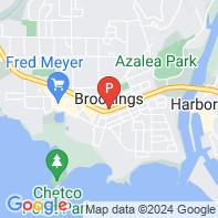 View Map of 648 Chetco Avenue,Brookings,OR,97415